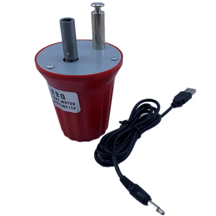 Færanlegur 20RPM 12V Spit Motor