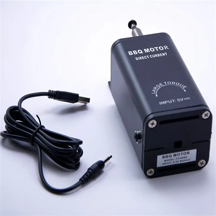 BBQEXPERT Gæðatryggður DIY brauðsteikt spýta mótor 5V fyrir rotisserie mótor spíttsteikt mótorar til sölu FD609D