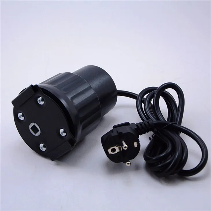 Svartur AC BBQ Rotisserie mótor